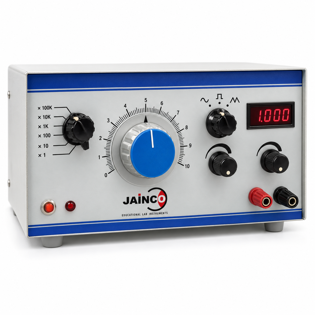 A.F. Oscillator Function Generator Cum Digital